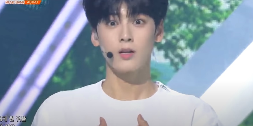 무대 위 차은우