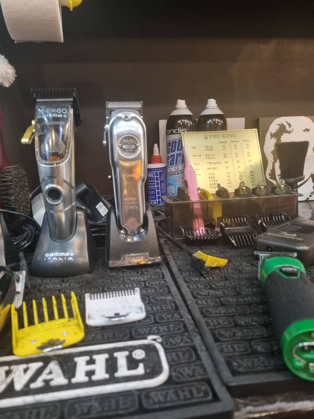 더킹바버샵 동탄점 포마드 추천 내돈내산 내부 방문후기