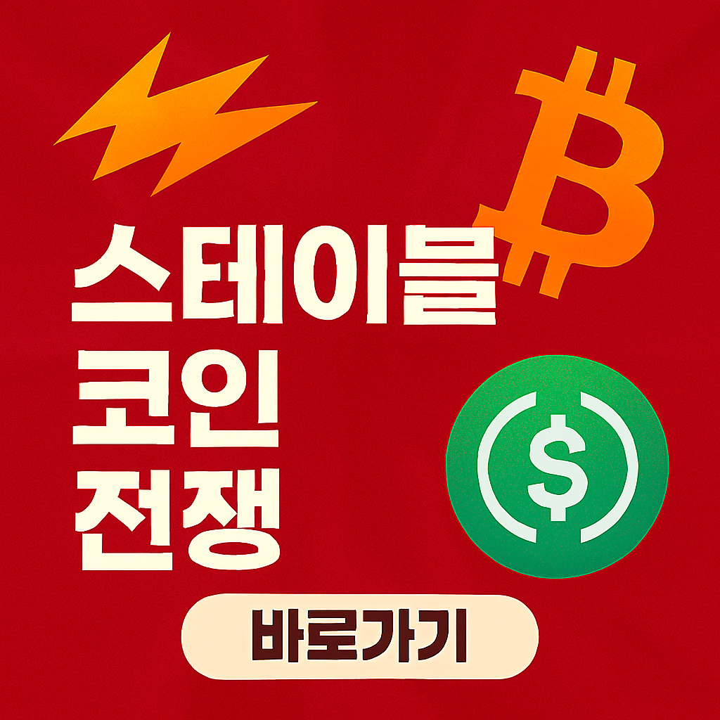 💡 스테이블 코인 전쟁 트럼프가 주목하는 이유와 글로벌 금융 영향