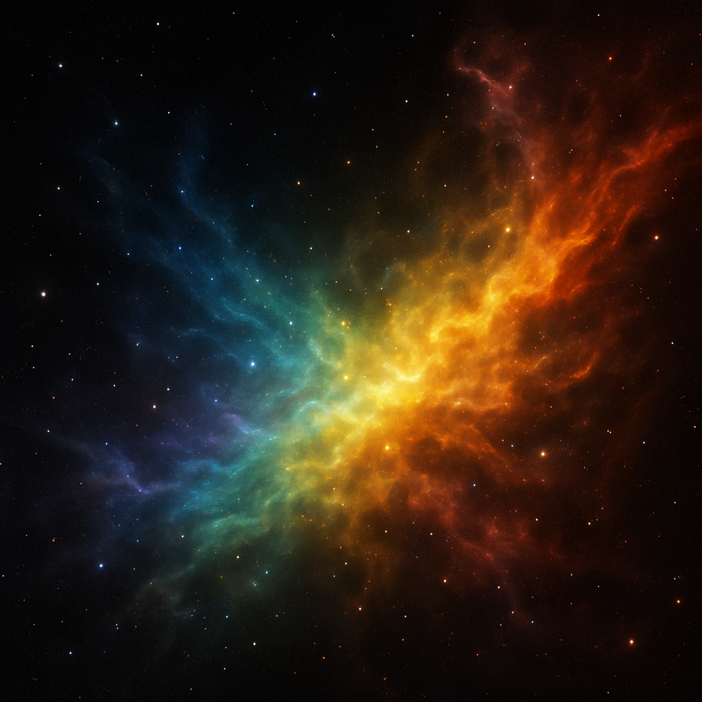 성운은 왜 무지개처럼 보이는가 – 빛 산란과 플라즈마의 관계