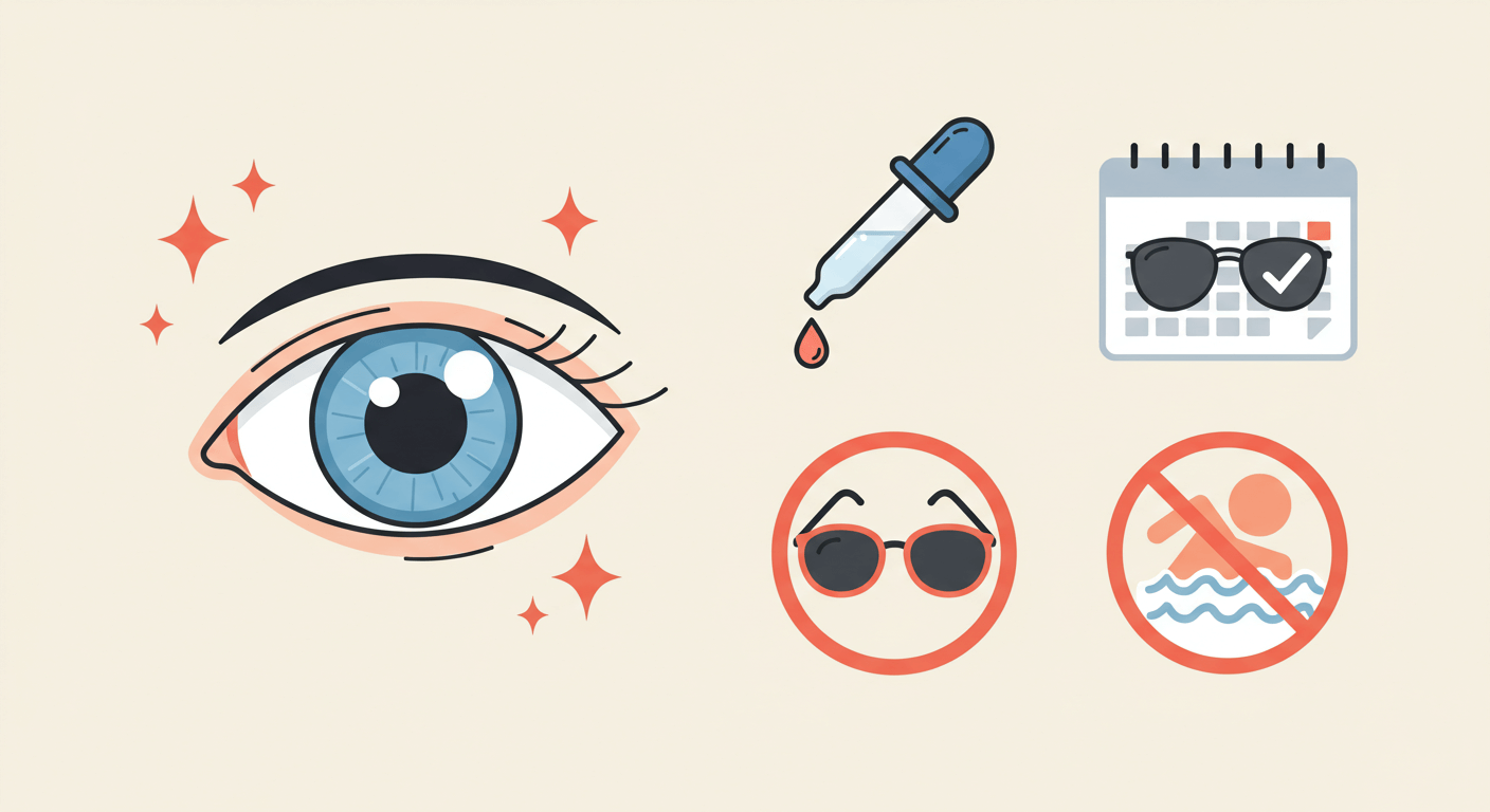 시력 회복과 수술 후 관리