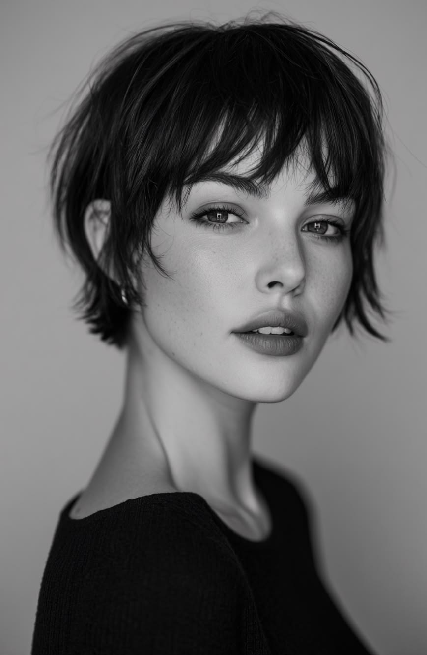 중년 여성 헤어스타일