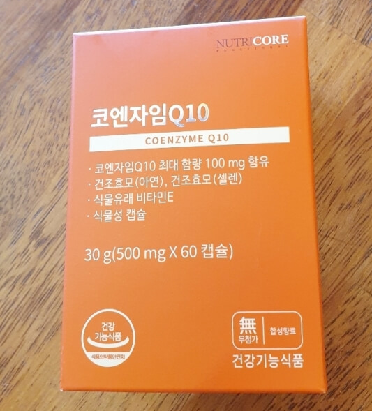 뉴트리코어 코엔자임Q10 패키지 사진