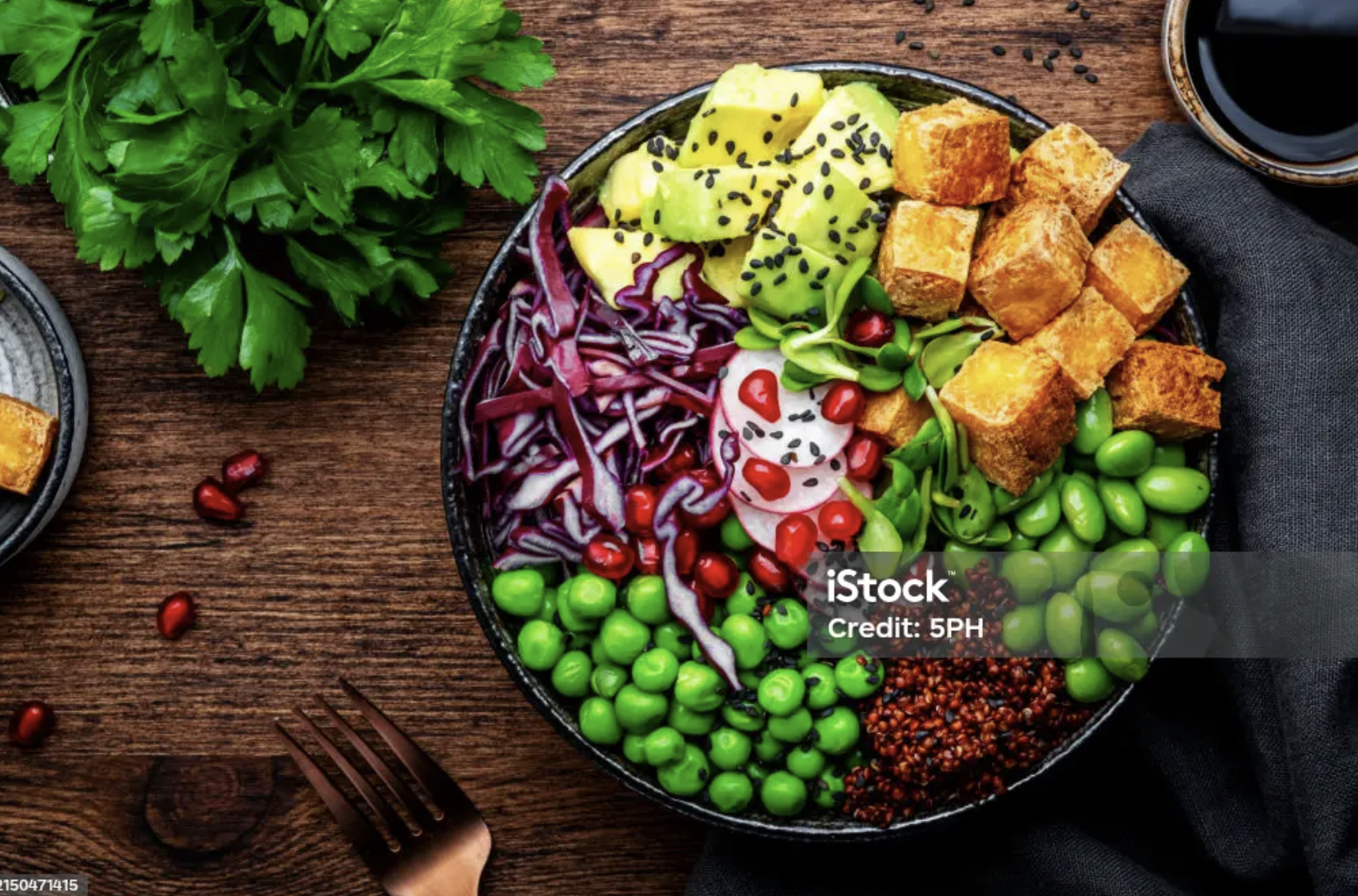 건강한 채식 사진