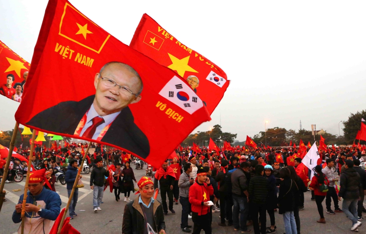 베트남에서 박항서 감독 인기