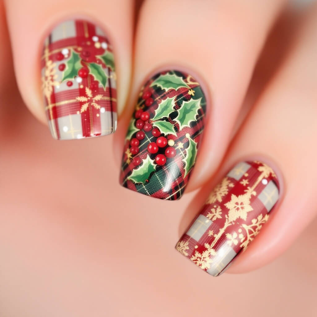 홀리베리 네일아트 디자인