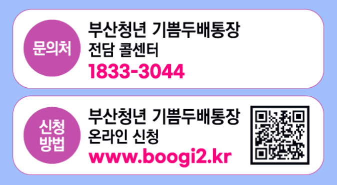 부산청년기쁨두배통장