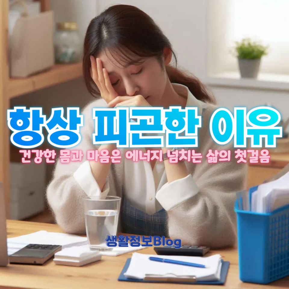 항상 피곤한 이유