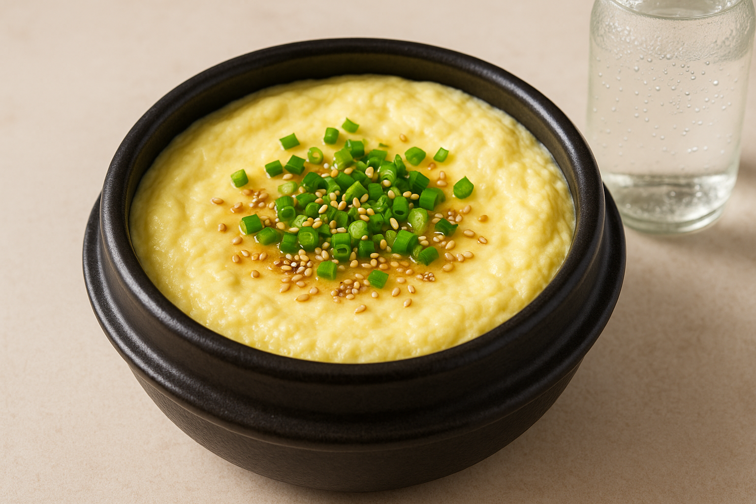 엄마의 손길이 만들어낸 부드러운 구름 한 숟가락