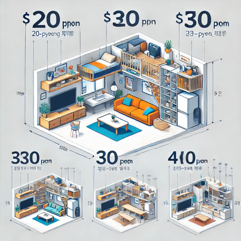 아파트 평형별 인테리어 비용 비교4