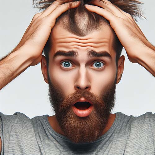 탈모-스트레스-받는-남성
