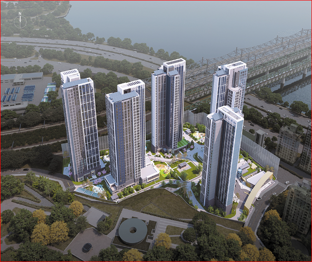 동작구 수방사 단지조감도