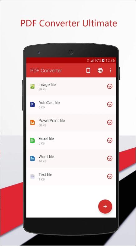PDF Converter, 이미지를 PDF 변환하기, PDF를 Excel로 변환하기