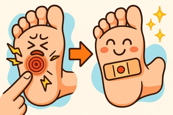 티눈 없애는 방법과 티눈밴드 효과5