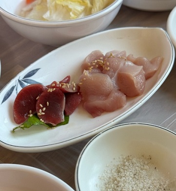 닭회