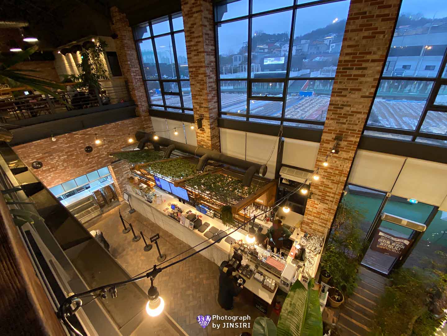 ๊นํฌ ์์ด ๋ฒ ์ด์ปค๋ฆฌ ์๋ฌผ์ ๋ํ ์นดํ ์์ธ๊ทผ๊ต ๋๋ผ์ด๋ธ ๊ธ๋ฆฐ๊ณต์