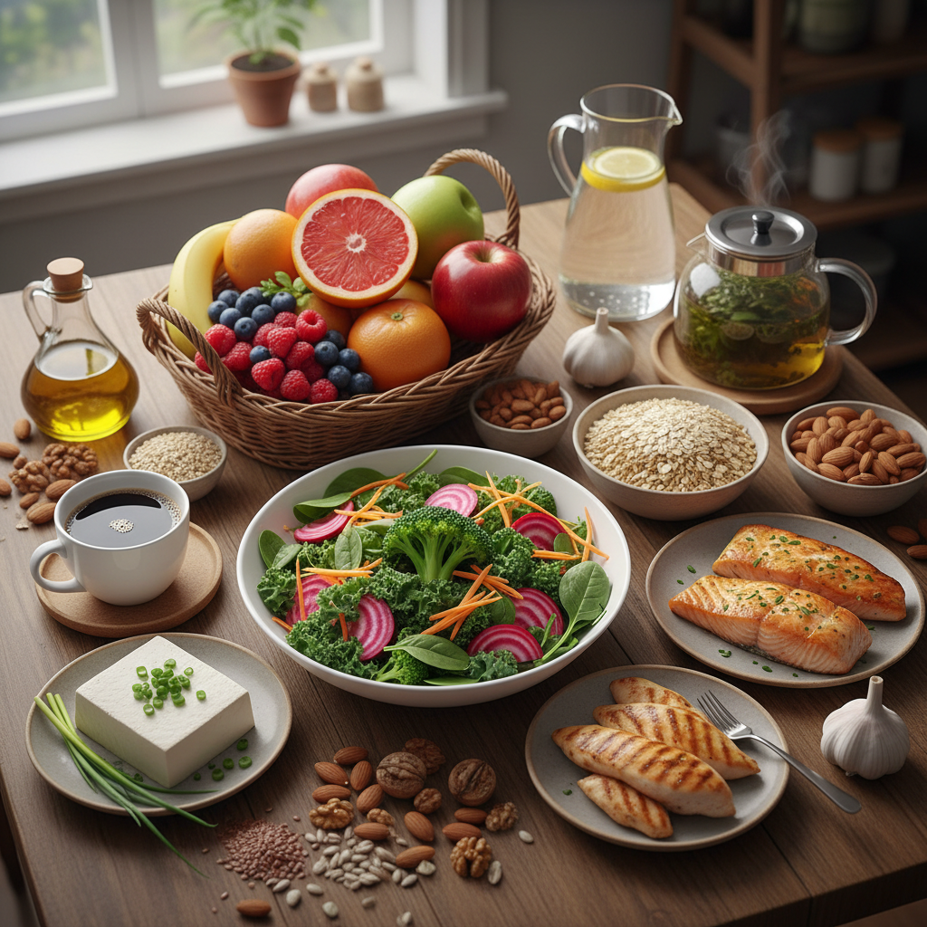 간에 좋은 음식