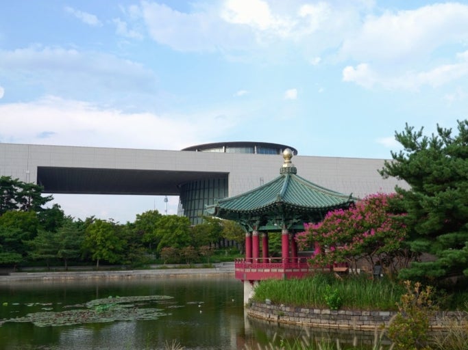 국립중앙박물관 관련 사진 첨부