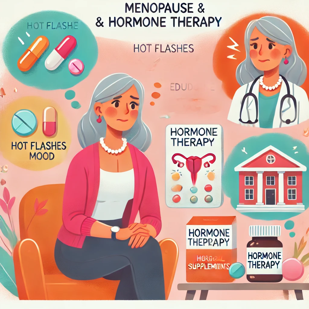 갱년기 호르몬 치료와 대체 요법