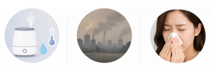 코딱지가 자주 생기는 이유