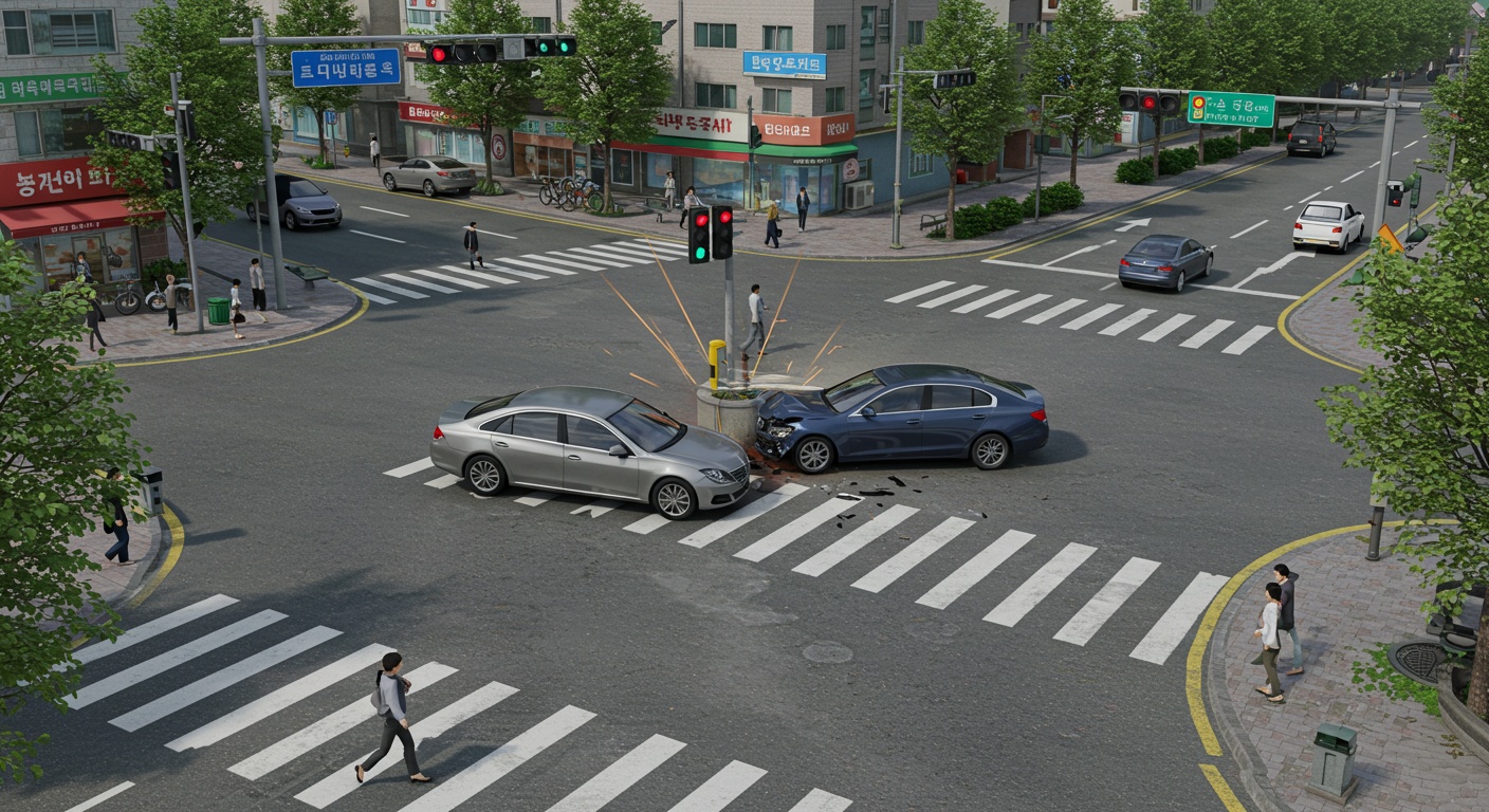 교통사고과실, 쌍방위반, 과실비율