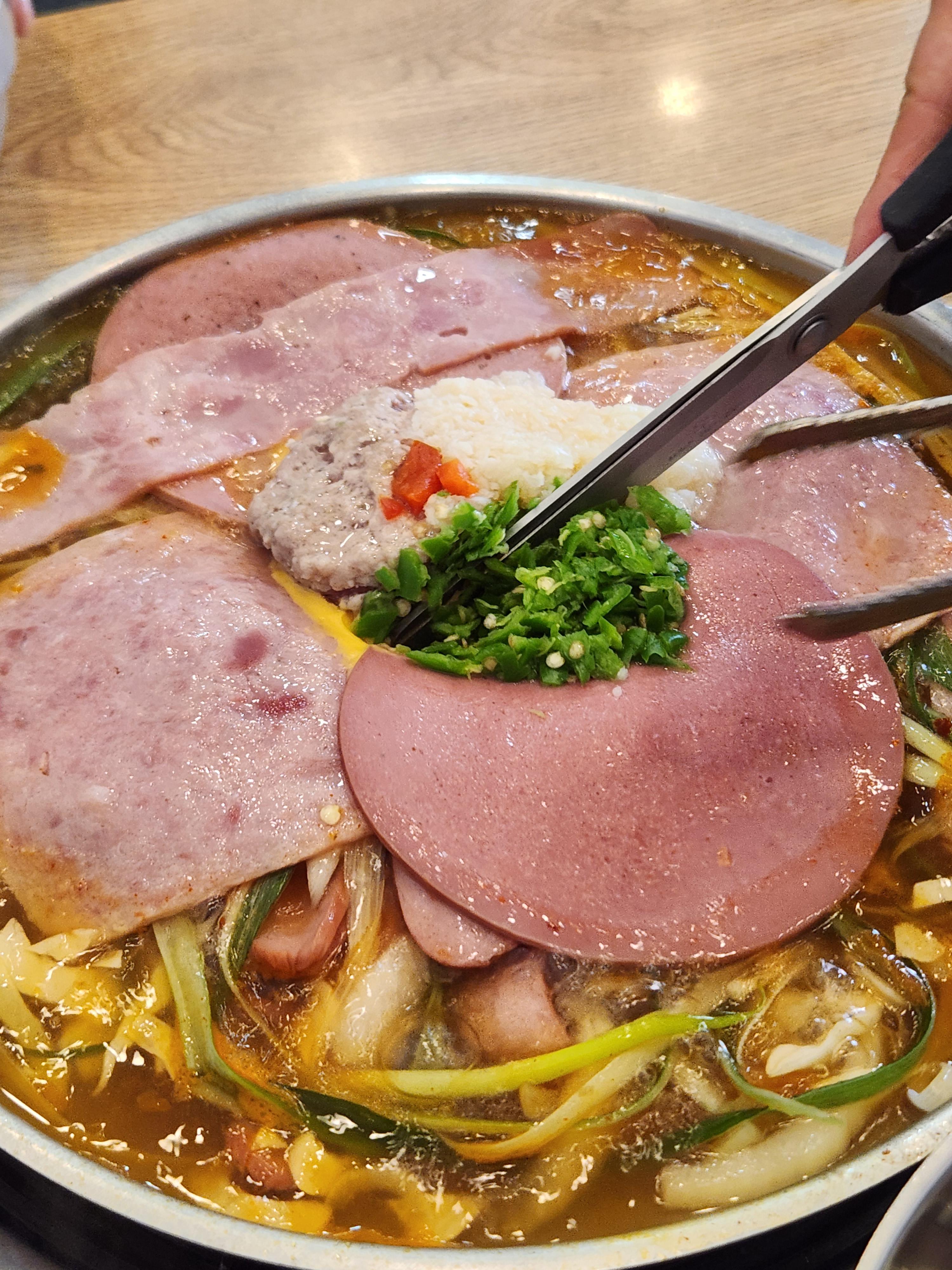분당 이태리 부대찌개 부대전골1