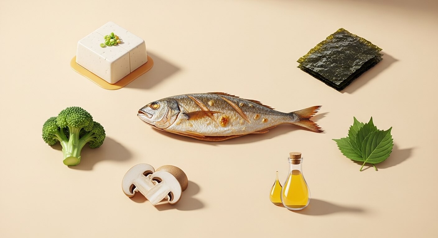 중년의 건강을 위한 반찬 구성법