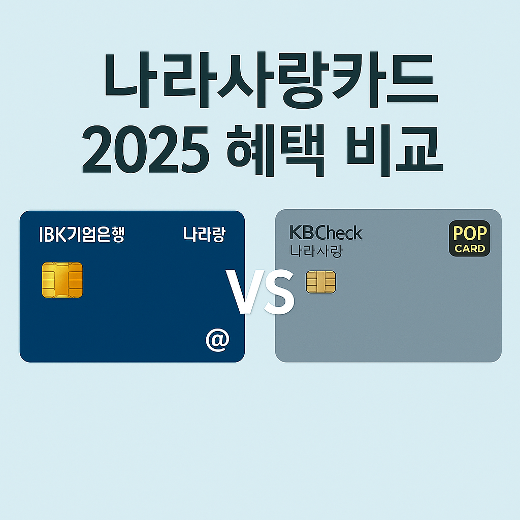 2025 kb, ibk 나라사랑카드 혜택 비교 대표 썸네일