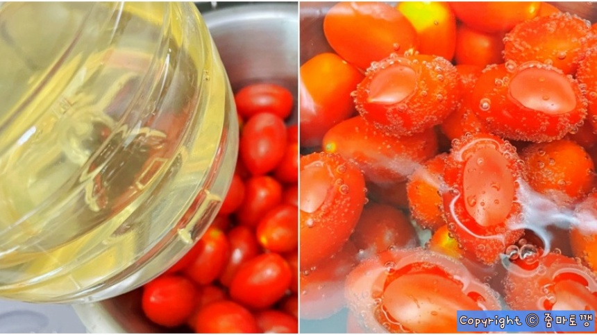 식초물에-담구기