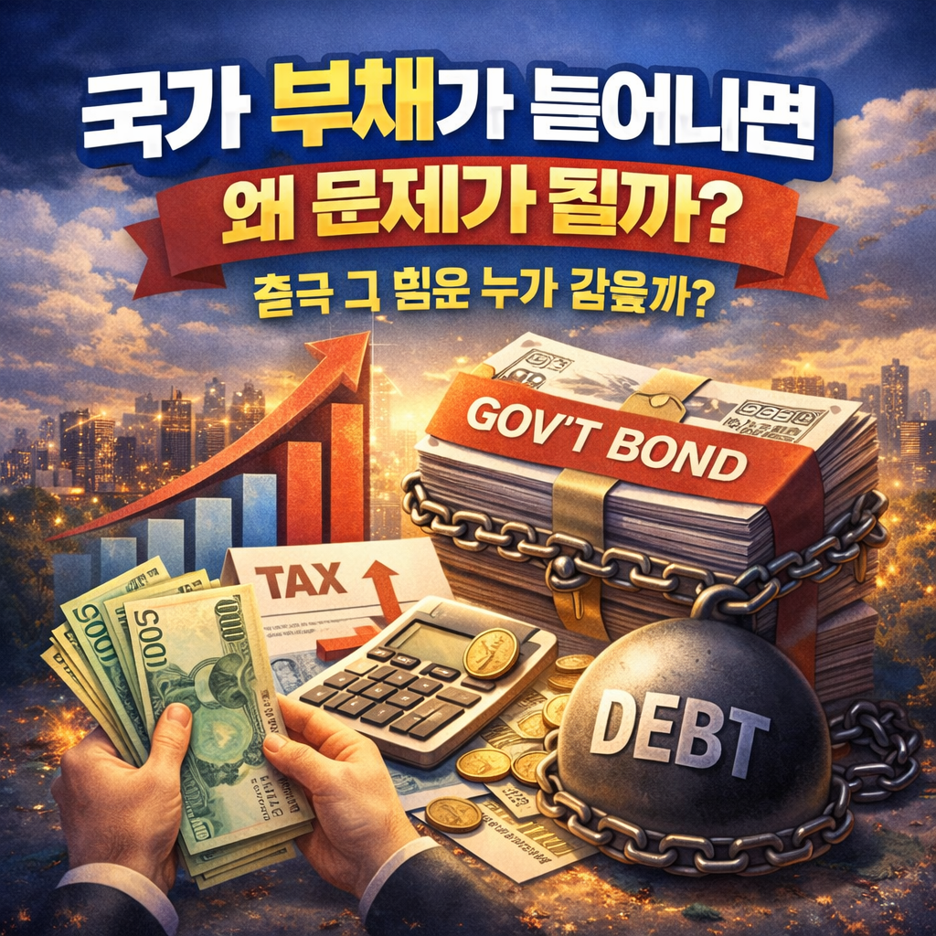 국가 부채가 늘어나면 왜 문제가 될까