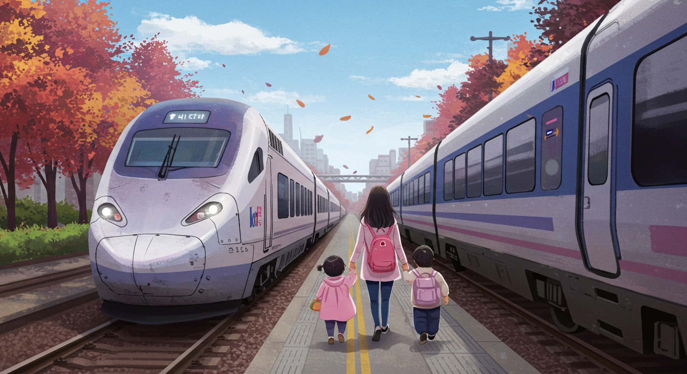 2025 추석 기차표 예매 완전 정복｜KTX&middot;SRT 일정&middot;꿀팁까지 인포그래픽