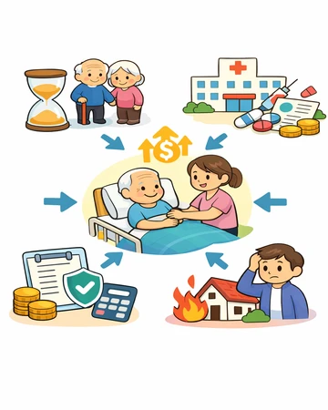 간병인보험 갱신형 구조와 보험료 인상 원인10