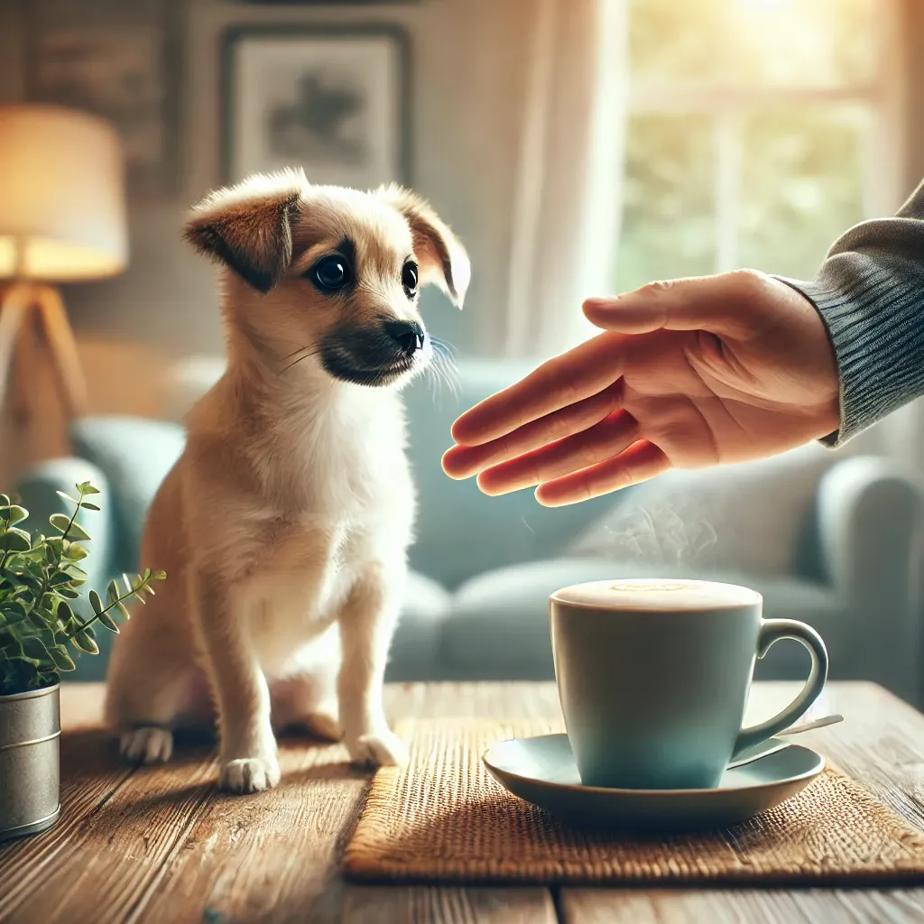 강아지에게 커피를 포함한 카페인이 들어간 음료는 절대 주어서는 안 됩니다
