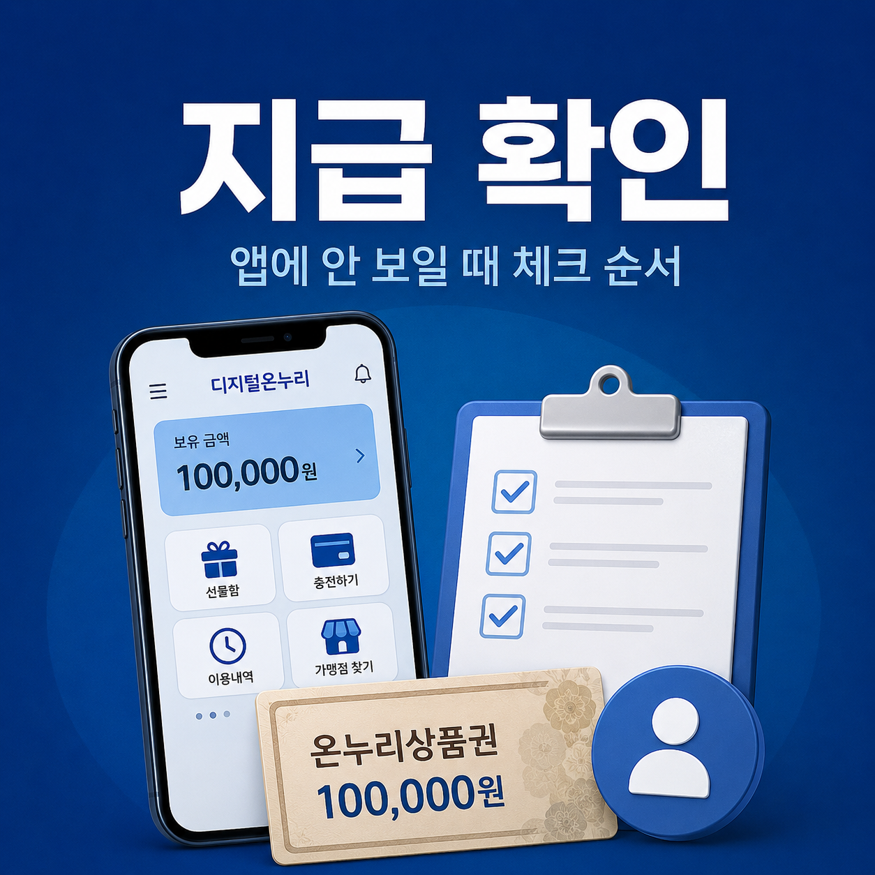 삼성전자 온누리상품권 지급 확인 방법 안내 이미지