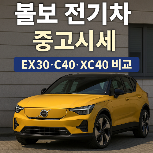 볼보 전기차 중고시세