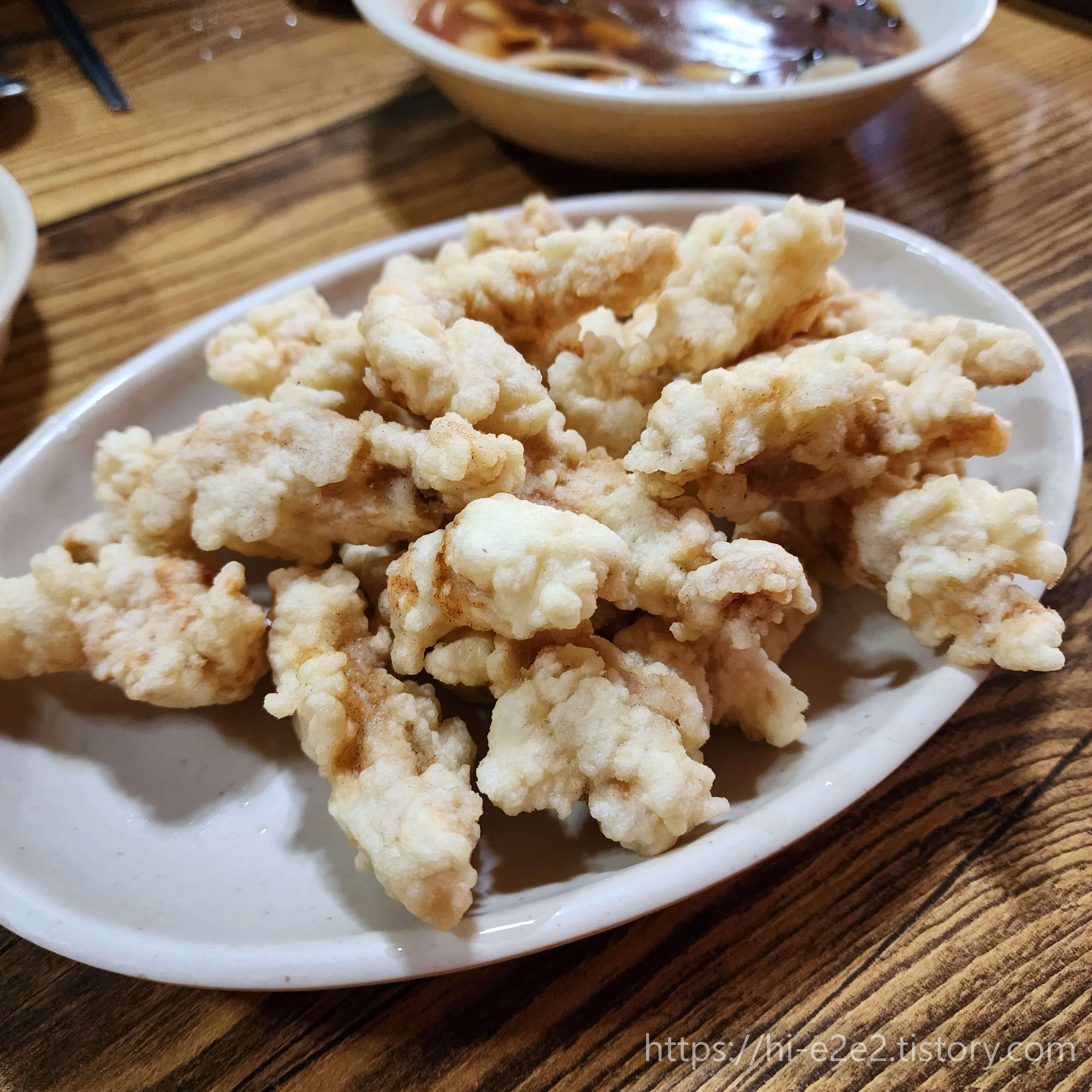 여명반점 탕수육