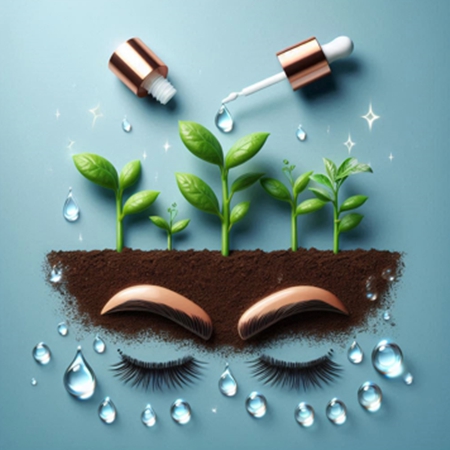 눈썹 영양제 사용법과 주위사항