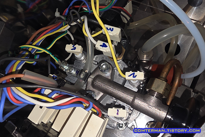 가찌아 클래식 보일러 교체 재조립