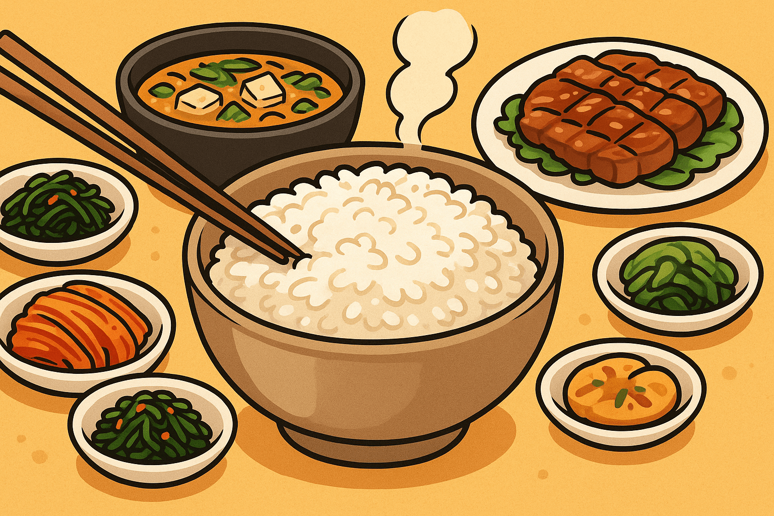 한국 밥상의 중심 쌀