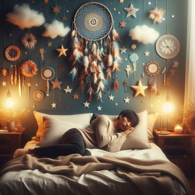 여러 명이 책을 읽으며 대화하는 모습, 구름과 책이 자연스럽게 어우러진 장면.