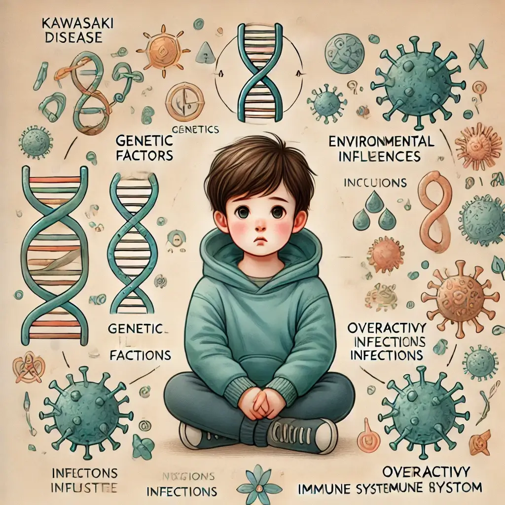 가와사키 병 원인