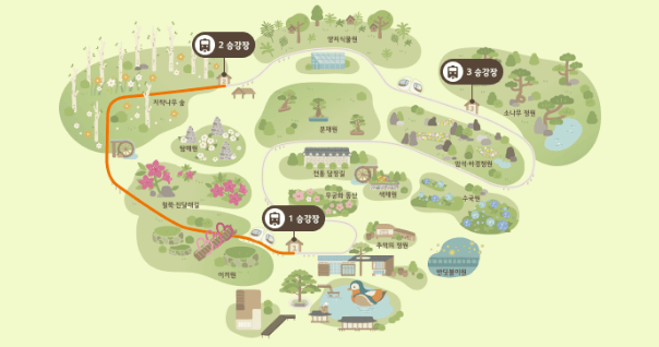화담숲-모노레일-코스-1구간