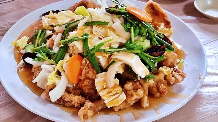 토요일은 밥이좋아 토밥좋아 평창 횡계 용평리조트 부추 탕수육 짜장 볶음밥 맛집