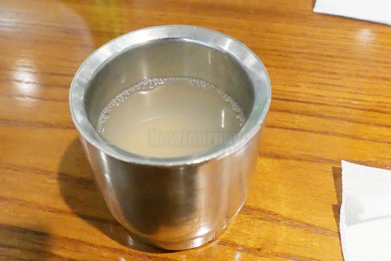 을지면옥 면수 Euljimyeonok myeonsu noodle broth warm cup