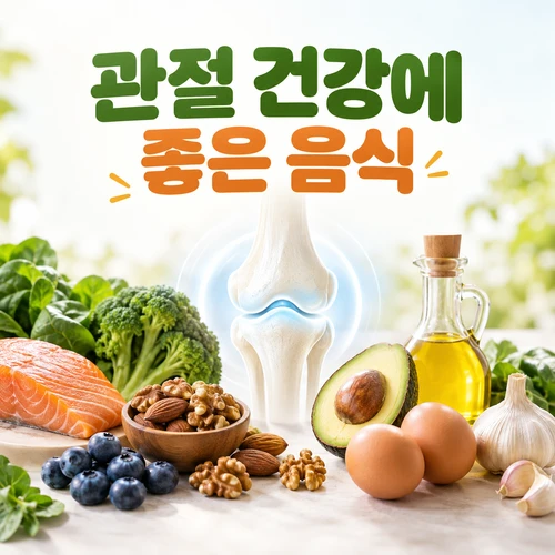 관절 건강에 좋은 음식