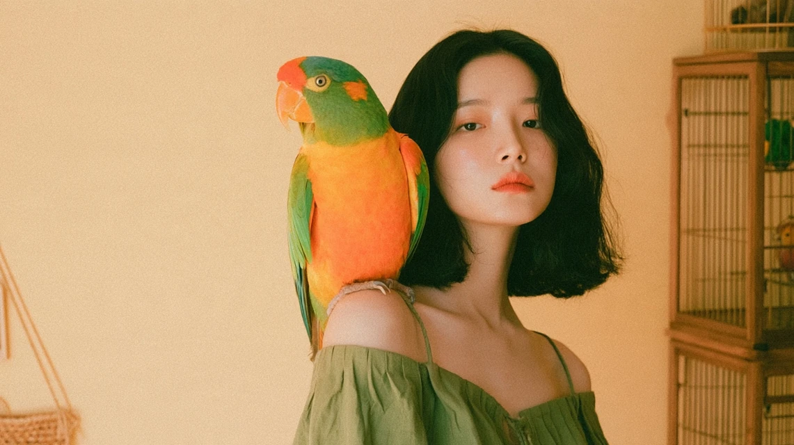 앵무새 종류 선택
