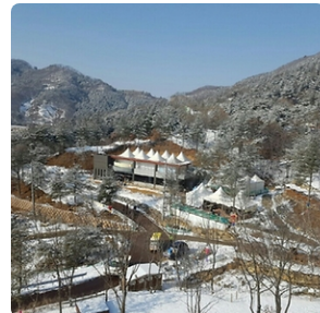 양주눈꽃축제 눈썰매장 기본일정과 슬로프 소개