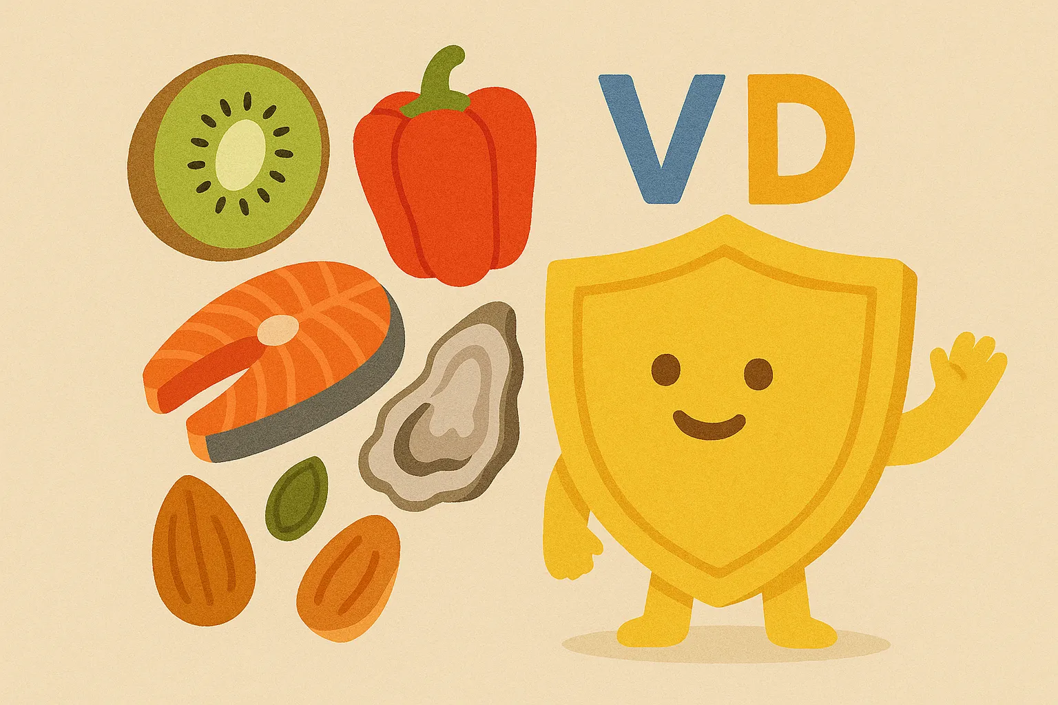 비타민과 미네랄로 최종 방어막 구축