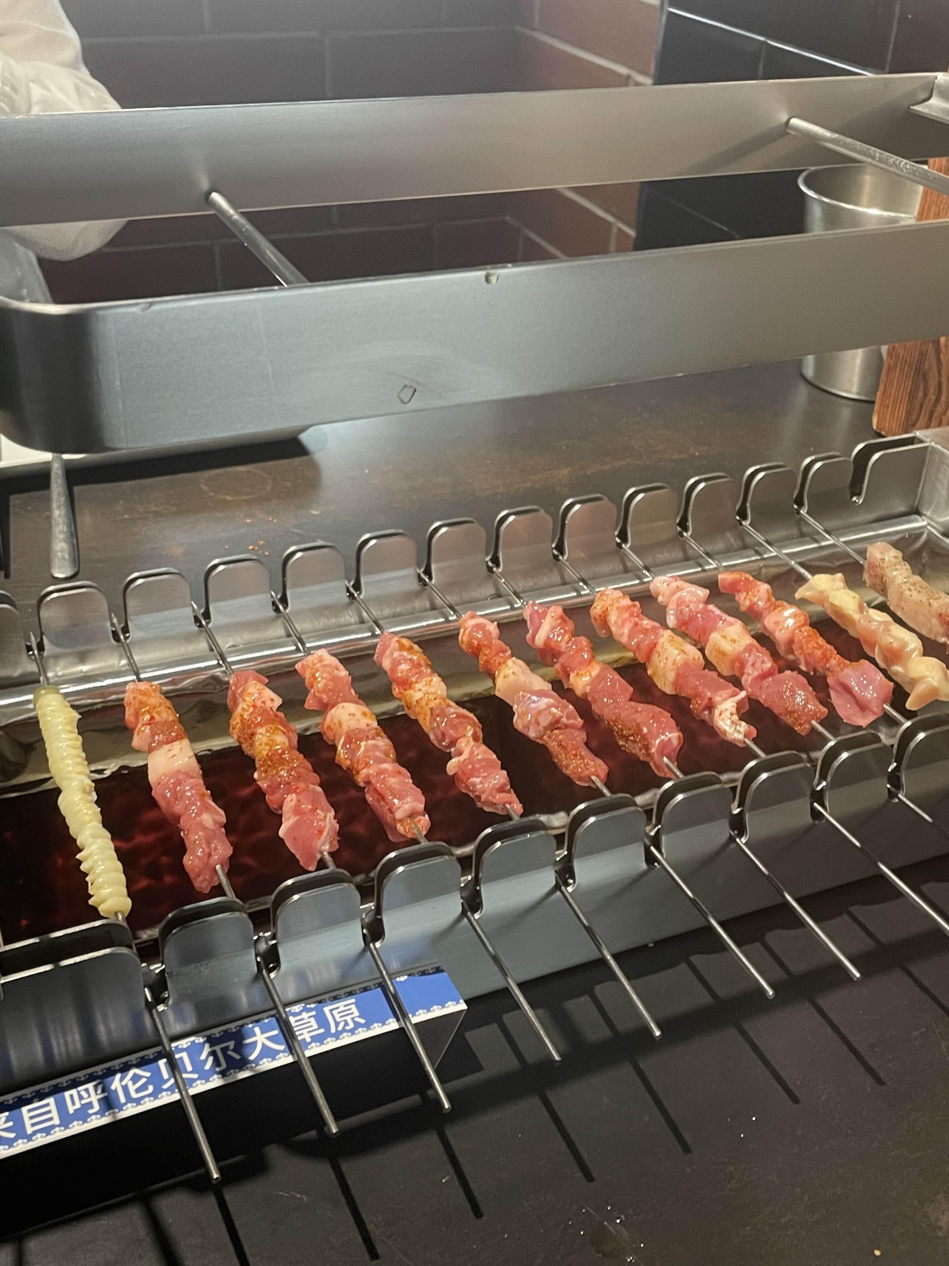 양꼬치, 옥수수, 닭구이사진