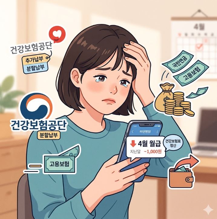 건강보험료 정산 썸네일 사진